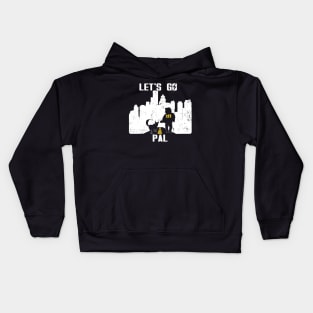 Let's Go Pal #2 Kids Hoodie